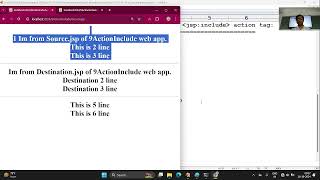 53 JSP web application to understand jspinclude action tag  JSP tutorial  2024 10 18 09 44 56 [upl. by Cappello957]