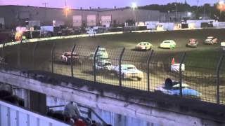 USRA Stock Car feature Cresco Speedway 53115 [upl. by Dania]