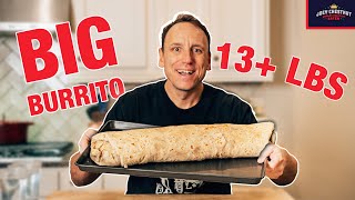 Trying to Build and EAT the Biggest BURRITO EVER [upl. by Ydaf]