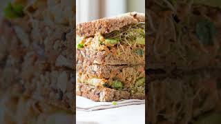 Healthy Vegan Chickpea Salad Sandwich [upl. by Sherilyn938]