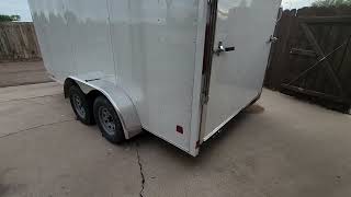 14x7 Enclosed Trailer [upl. by Htebazil]