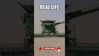 REAL LIFE vs FARMING SIMULATOR shorts fs25 farmingsimulator25 [upl. by Helaine]