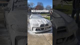 ‼️ BMW M3 Competition Ceramic Coating Maintenance 🔥 [upl. by Trever]