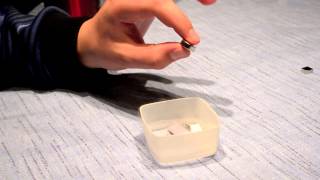 Superconductivity and Magnetic Flux Pinning Demonstration [upl. by Sherie]