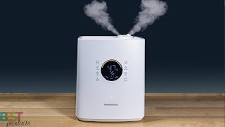 Homvana Hybrid Ultrasonic Humidifier Unboxing amp Review [upl. by Intisar]