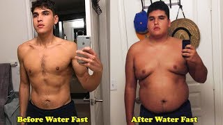 HOW TO BREAK A WATER FAST Without Gaining Weight Back  Guide [upl. by Nyrroc881]