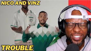 NICO AND VINZ  TROUBLE  FIRST TIME HEARING AND REACTION [upl. by Adnahsor258]