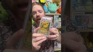 500 sub giveaway update Van Gogh pikachu and psa 10 LO gold pikachu giveaway shorts pokemon [upl. by Hadsall857]