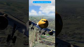 Nice landing  Gulf air A320  Aerofly fs global  newsfeed aviation landing aviationgame [upl. by Soisinoid]