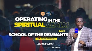 OPERATING IN THE SPIRITUAL REALM  ALTAR WEEK DAY 2  01102024  AP JAMES KAWALYA [upl. by Ervin]