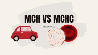 MCH vs MCHC  RBC indices very simple explanation [upl. by Shantee]