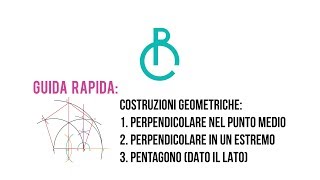 Come fare un pentagono dato il lato disegno tecnico [upl. by Munford]