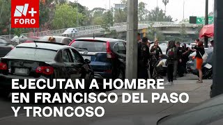 Homicidio en Venustiano Carranza Balean a hombre en Francisco del Paso y Troncoso Las Noticias [upl. by Ecraep]