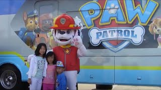 Paw Patrol Tour  Meeting Marshall amp Little Charmers  Sept262015 [upl. by Edrei]