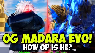 OG Madara 6 Stars New Evolution HAS BUSTED DAMAGE  ASTD Showcase [upl. by Boycie]