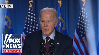 Biden bumbles his way through Las Vegas speech [upl. by Eamanna]