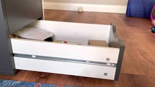 How to Remove IKEA Alex Drawers for Moving or Objects Fallen Behind Cabinets [upl. by Nellac]