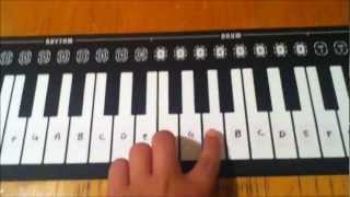 Victoria Justice  Freak the Freak out Piano Tutorial Part 1 [upl. by Oretos241]