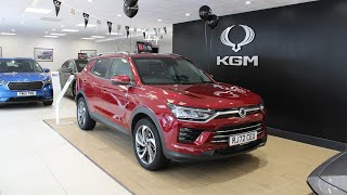 KGM Korando 15 Ultimate 5dr Auto Walkaround [upl. by Debra31]