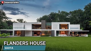 Innovative House Design  Blending Traditional Rooms with Modern Aesthetics  Flanders House [upl. by Bashemeth]