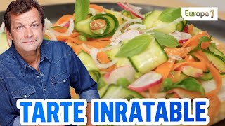 La tarte salée inratable – Laurent Mariotte revisite un classique d’AnneSophie Pic [upl. by Ellered240]