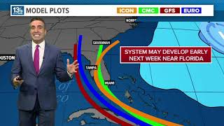 Tropics Update Could we be a few days away from Debby developing near Florida [upl. by Ezalb]