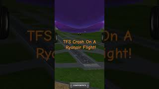 TFS Crash On A Ryanair Flight [upl. by Ennovihc]