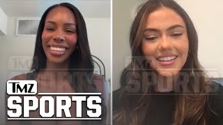 Paul vs Tyson Ring Girls Speak Out After Viral Performances  TMZ Sports [upl. by Eidson]