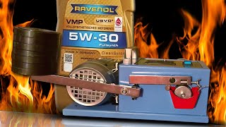 Ravenol VMP 5W30 Test olejów silnikowych 100°C Piotr Tester [upl. by Aisel136]