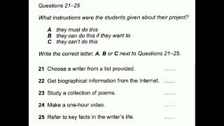 What Instructions Were The Students With Answers  IELTS LISTENING SECTION3 [upl. by Hamehseer721]