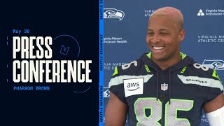 Pharaoh Brown quotThe Offense Has Been Very Explosivequot  Press Conference  May 30 2024 [upl. by Marta]