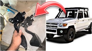 How to replace throttle pedal p2138 p0122 p0220 p0122 p0121 p0123 mechanic landcruiser [upl. by Plotkin]