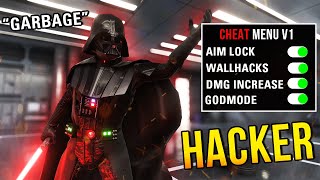 TOXIC HACKERS IN HEROES VS VILLAINS Battlefront 2 [upl. by Atinwahs234]