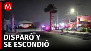 Hombre armado realiza disparos y se atrinchera por 9 horas en Baja California [upl. by Bancroft]