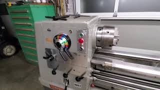 Clausing Colchester 17quot x 80quot Lathe 8000 series with Tooling [upl. by Ednutey]