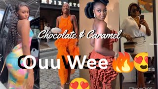 Best videos from Chocolate amp Caramel Ouu wee challenge Female Version🔥😍 chocalateandcaramel [upl. by Alakam]