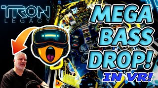 TRON  Mega Bass Drop  VR Pinball  VPX [upl. by Binni]