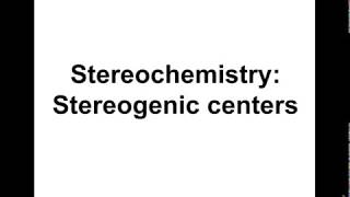 Stereochemistry Part 3 Optical Isomers with Two Chiral Centers [upl. by Sirad281]