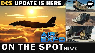 DCS Latest Update released  Chinook Gunners  FPS Improvements  MT only  Virtual Air Expo [upl. by Esimorp265]