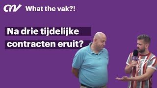 What the vak na drie tijdelijke contracten eruit  CNV Vakmensen [upl. by Maddalena]