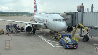 American Airlines Airbus A319 N748UW AA 1862 PittsburghPhiladelphia Economy Class Trip Report [upl. by Llehcal]