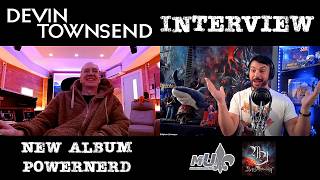 Devin Townsend  Interview New upcoming album PowerNerd [upl. by Kcirdnekel]