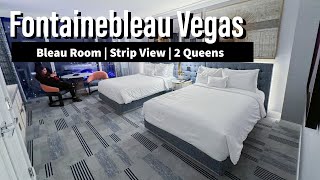 Fontainebleau Las Vegas  Bleau Room Strip View [upl. by Noraed]