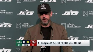 Full Aaron Rodgers Post Game Interview [upl. by Anikal]