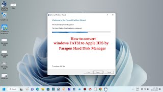 How to convert Windows FAT32 to Apple HFS by Paragon hard disk manager  FAT32 HFS Convertkaise kare [upl. by Teloiv321]