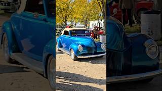 1939 Ford Deluxe Convertible Classic Car Drive By Engine Sound Packard Proving Grounds Fall 2024 [upl. by Merriman543]