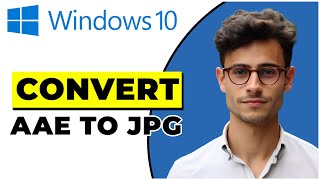 How To Convert Aae To Jpg In Windows 10 2024 [upl. by Anigger506]