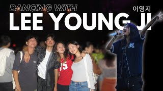 Dancing With A Korean HipHop Icon At Her Concert 이영지 [upl. by Taryne577]