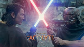 Sol vs Qimir Final Fight Scene  Star Wars  The Acolyte Episode 8 [upl. by Ahseikram]