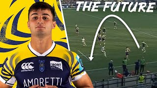 Italys young fullback Lorenzo Pani  Best URC Moments [upl. by Eiclek]